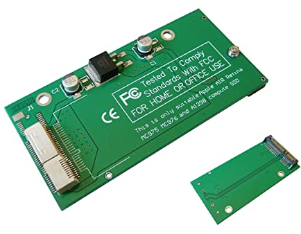 KALEA-INFORMATIQUE Adattatore SATA per Mac Pro 2012 SSD con display Retina - 18+8 pin SSD