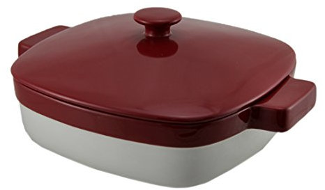 KitchenAid KBLR19CRER Streamline - Casseruola in ceramica da 1,9 litri, colore: Rosso Impero