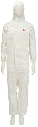 3M 45453XL Schutzanzug, Typ 5/6, Größe 3XL, Weiß