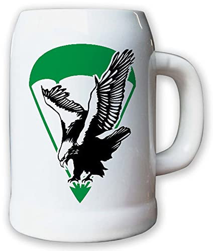 Krug/Bierkrug 0,5l - Fallschirmjäger Bundeswehr Bw Infanterie Adler Heer #8218