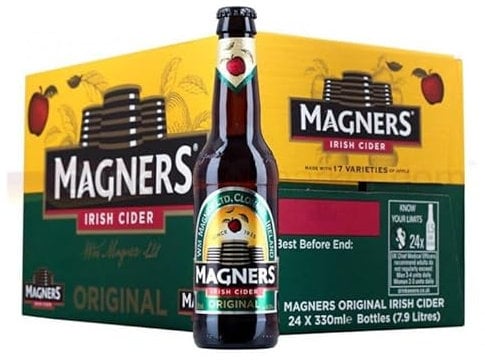 Magners Original Apple Irish Cider (24 x 330ml Bottles)_AB