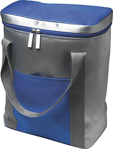 Grosse Kühltasche - Inhalt passend für 6 x 1,5 ltr. Flaschen, Zipper mit Zugband von notrash2003®