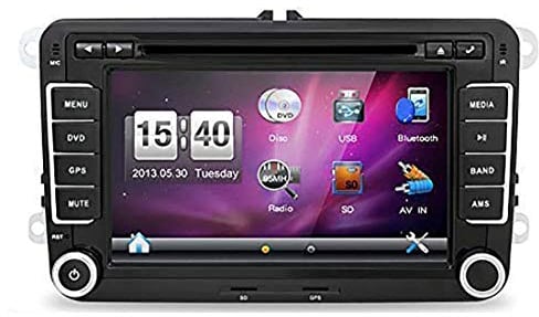 New 7 2din Car DVD GPS Stereo Car Dvd GPS Player Navigation Window ce 6.0 for VW GOLF 4 GOLF 5 6 POLO PASSATCC JETTA TIGUAN TOURAN EOS SHARAN SCIROCCO T5 CADDY HD Free Camera