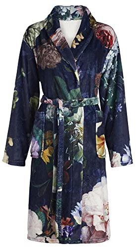 ESSENZA Bademantel Fleur - 100% Polyester - Blumen Pfingstrosen Tulpen