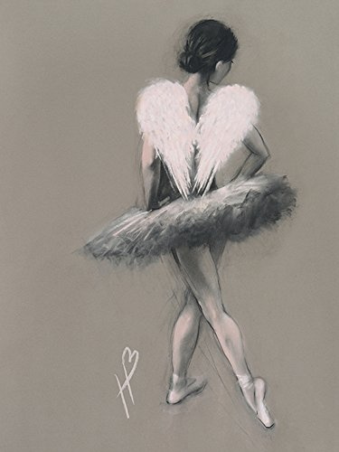 The Art Group Hazel Bowman (Angel Wings III) -Canvas Print 30 x 40cm, Wood, Multicolour, 30 x 40 x 1.3 cm