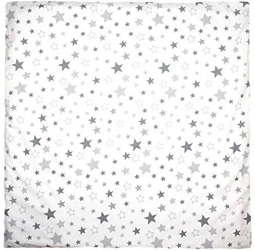 Deko Kissenbezug für Baby Kind Bezug für Kissen 80x80 cm D35