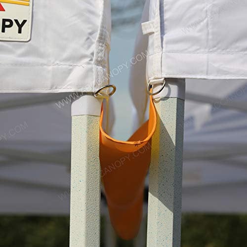 ABCCANOPY 10 Foot Canopy Rain Gutter for Pop up Canopy (Orange)