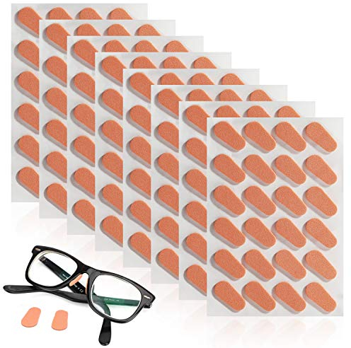 MWOOT 96 Paar Nasenpads Kit, Selbstklebende Dünne Nasenpads,rutschfeste Weiche Schaum Nasenpads für Brillen Sonnenbrillen (Hautfarbe)