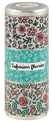Derriere la Porte Boîte à tisanes Infusions Fleuries
