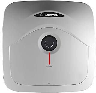 Ariston ANDRIS R 10 L Undersink Unvented Electric Storage Water Heater, with Cable, 2kW Control Unit, B Class Erp Rating, Economy “E” Setting, Manufactured To Be Installed In UK - 3100865.