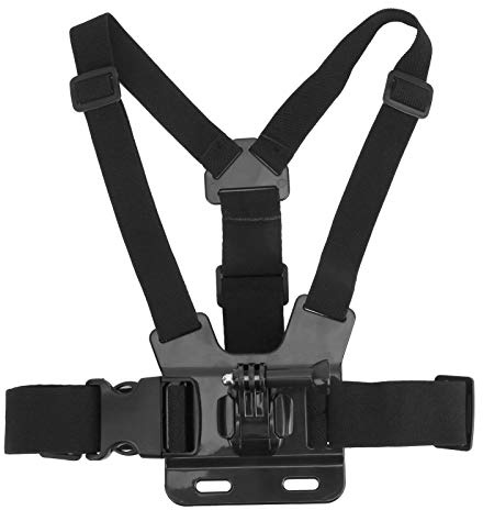 Bindpo Brustgurt für Brustkamera, Nylon, Nylon, Polyester, Verstellbarer Brustgurt, für DJI OSMO Action für GoPro 9