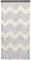 JVL Provence Hanging Wooden Beaded Door, Zig Zag Curtain Screen, 90cm x 180cm Approx, Multi, 90 x 180cm
