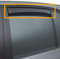 Hintere Windabweiser (1 Set) für die Fahrer und Beifahrerseite-CLS0044024D passend für OPEL Corsa C TYP C, LIM./FLH, 4/5 Door, 2000-2006 Dunkles Material