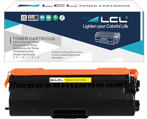 LCL Kompatibel Tonerkartusche TN-421 TN-423 TN421 TN423 TN423Y TN-423Y (1 Gelb) Ersatz für Brother HL-L8260CDW HL-L8360CDW DCP-L8410CDW MFC-L8610CDW MFC-L8690CDW MFC-L8900CDW HL-9310 HL-L9310CDW