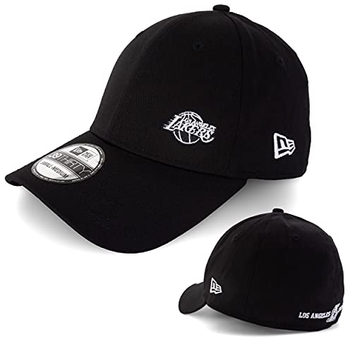New Era Baseball Caps -39THIRTY Cap -Flawless Team Logo -MLB -NFL -NBA -Chicago Bulls -Lakers -Raiders -Yankees -Dodgers -Chiefs -Buccaneers -Saints -Sox -49ers (Los Angeles Lakers, M)