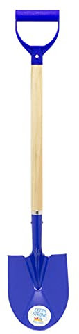 Giant 30 Inch Garden Beach Metal Scoop Spade | Extra Large Digging Spade Sand Shovel For Kids | Colour Varies One Supplied