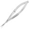 SCHWERTKRONE® Pinzettenschere Stickschere 11,5 cm [GERADE] – Fadenschere Klein & Scharf - Universelle Applikationsschere - Federschere - Kleine Schere mit feiner Spitze für Feinarbeiten