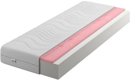 IZER Matratze Massage 100x190 Visco Memory Schaum 7-Zones schaummatratze H2 H3 16 cm Bett Matratzen 2 in 1