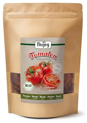 Biojoy Pomodori secchi BIO (500 g), senza olio, con 7% Sale di roccia