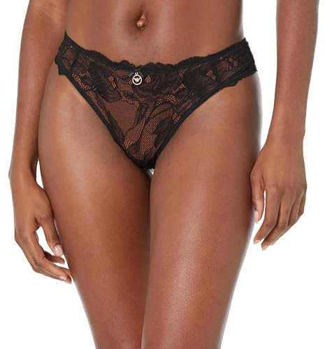 Emporio Armani Damen Emporio Armani Women's Eternal Lace Briefs, Schwarz, S EU