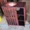 ZARBAILRE Lavandino del Bagno, Lavabo Industriale Vanity da Bagno in Stile Loft in Ferro, Lavabo retrò e Mobile Sottolavabo per Bar Ktv Cyber ​​​​Cafe Stile Industriale (C Mirror)