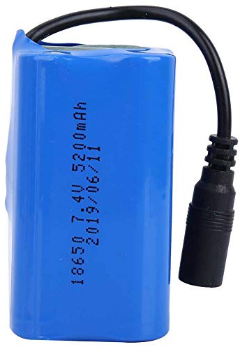 Oumefar RC Batterie de Mise à Niveau pour Flytec 2011 5 Bateau D'appât de Pêche en Plein Air Rechargeable Longue Performance Batterie de Bateau RC Améliorée Batterie de Bateaux