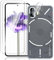 Phlleyaa Protector de Pantalla para Nothing Phone (2), Cristal Vidrio Templado 2 Piezas y Protector de Lente de Cámara 2 Piezas,9H Dureza Anti-Arañazos para Nothing Phone (2) Vidrio Templado