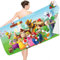 Siphus Strandtuch Kinder, Badetuch Kinder, Strandhandtuch Kinder, Handtuch Kinder, Badehandtuch Kinder, Beach Towel, Mikrofaser Badetuch 150x75cm