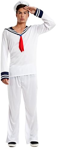 Boland - Kostüm Matrose, 3-teilig, Faschingskostüm für Mottoparty, Halloween oder Karneval, Seefahrer
