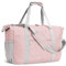 Narwey für Easyjet Handgepäck 45X36X20 Reisetasche Handgepäck Tasche Flugzeug Faltbare Weekender für Damen Herren 25L (Rosa)