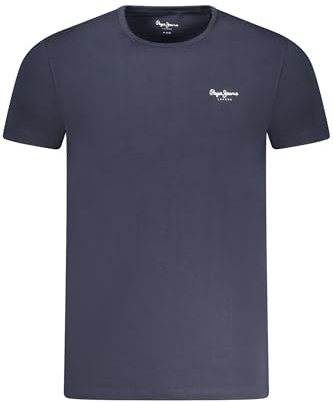 Pepe Jeans T-Shirt pour Homme, Bleu Dulwich, M