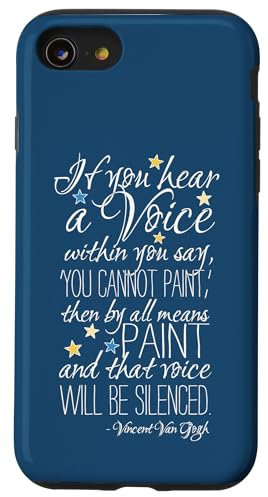 iPhone SE (2020) / 7 / 8 Vincent van Gogh Inspiring Quote for Creative Artists Case