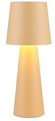 lightling Tischlampe Hailey, mit Schnurschalter, IP20 Indoor, exkl. 1 x E27 max. 10W, Höhe 40 cm, Ø 16 cm, beige