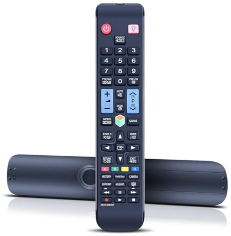 CLVIZCXOM AA59-00638A Remote Control Replacement Fit for Samsung TV Remote Control, Universally Fit for All Samsung Smart TV with Backlight Buttons