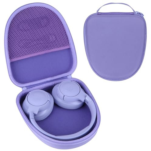 RIYADAone Hartschalen Schutzhülle Tasche Geeignet für JBL Tune 510BT/720BT/660BTNC/660NC/760NC/520BT/710BT/700BT/560BT/570BT, JBL Live 670NC/460NC/400BT Over Ear Kopfhörer (Lila)