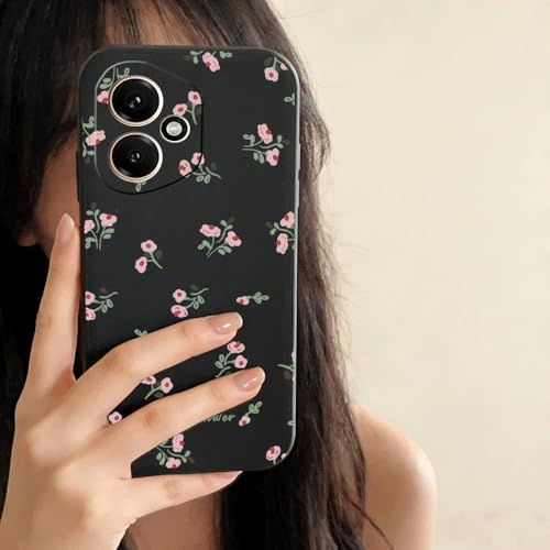 QIODAYI Kompatibel mit Honor 400 | Aromatische Kleine Blumen TPU Silikon Handy-Hülle