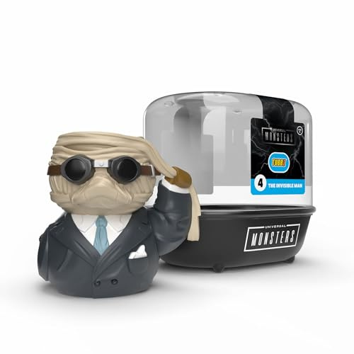 TUBBZ Erstausgabe: Universal Monsters - Invisible Man als Cosplaying-Gummiente Vinylfigur