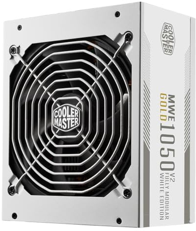 Cooler Master MWE Gold 1050 V2 ATX3.1 EU Cable White