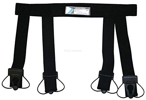 Bauer Youth Strumpfgürtel, Schwarz, Größe XL