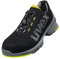 Uvex 1 gelochter Halbschuh, Sicherheitsschuhe S1 SRC, Arbeitsschuhe für Damen & Herren, Schwarz/Lime - Gr. 52