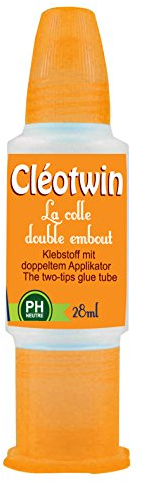 Cléopâtre Cléotwin Kleber, Klebstoff, durchsichtig, 3 x 3 x 11 cm, 28
