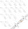 VIPMOON 100 stück Led Strip Befestigung,10MM Led Strip Halterung,12mm Befestigungsclips Lichtschlauch Silikon Led Strip Halter für SMD5050 Heller Streifen-Flexibler Heller