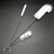 Dehnbar Langer Griff Schwamm Flasche Pinselreiniger Nylon Bürste Reinigungsbürste Set. weiß