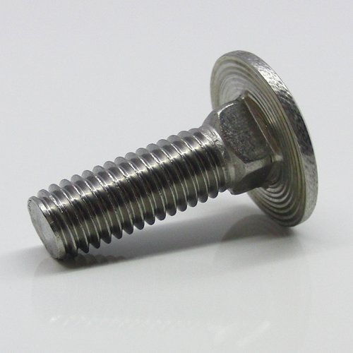 10 Stück Schlossschrauben M8 X 50 DIN 603 Edelstahl A2