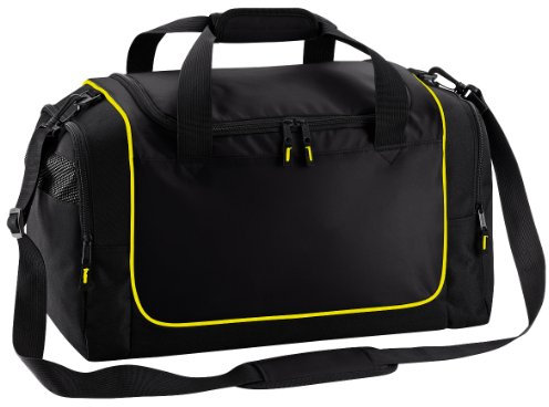 Quadra Teamwear Locker Sporttasche, 30 l Einheitsgröße,Schwarz/Gelb