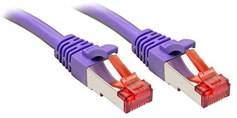 Lindy 47820 Cable de red S/FTP Cat.6 de 0,3 m, morado