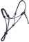 Hunters Saddlery Knotenhalfter für Pferde kompatibel mit Parelli Natural Horsemanship (Kaltblut, Marineblau)