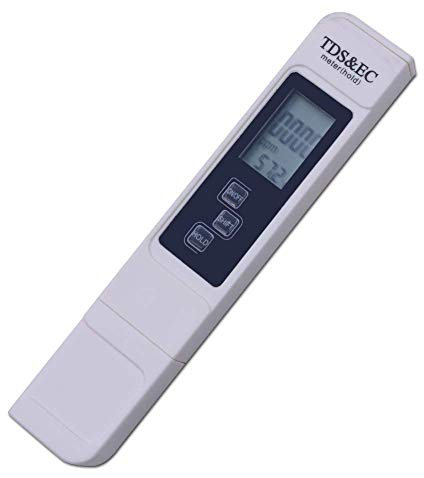 TDS Water Treatment Water Test Sets TDS EC PPM pH Testing Quality Control Digital LCD Drinks Aquarium Water Plant Hydroponic Spa Laboratory Tests