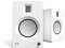 Kanto TUK Powered Bookshelf Speakers with Bluetooth® 4.2 with Qualcomm® aptX™, Phono Pre-Amp (Matte White)