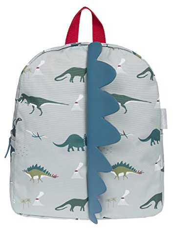 Sophie Allport Kids - Kids Backpack, Dinosaur, Wipe Clean Polyester, Adjustable Shoulder Straps - Childrens Rucksack for Boys and Girls